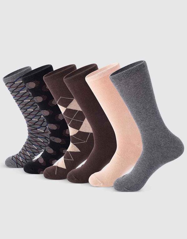 Everyday Crew Socks - 6 Pack